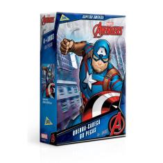 Quebra-cabeça - 60 peças - Capitão América