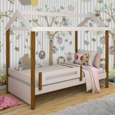 Cama Casa Eliz Branco/mel C/ Colchão