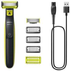 Barbeador Philips OneBlade QP2824/10 Bivolt - Cinza e Verde