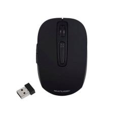 Mouse Sem Fio Recarregável 2.4 GHz Multilaser - Modelo MO277