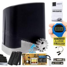 Kit Motor Portão Eletrônico Deslizante Ppa 3,5m Crem 1/4 Cv, 110V
