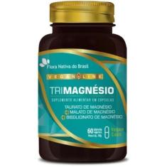 Vegan Trimagnésio (Taurato,Malato,bisglicinato) 60 Caps FNB - Flora Na