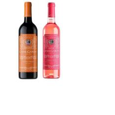 Vinho Casal Garcia Rosé Português + Tinto Seco 750ml cada