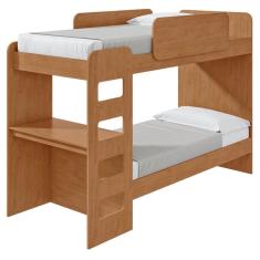 Beliche Solteiro Lopas Olga com Escrivaninha e Led 