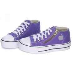 Tenis Plataforma Via Star Shoes ref. 1000 Lilas, Lilás, 35