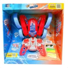 Brinquedo Carrinho De Controle Remoto Giro 360 Graus Ciclone Roda Anti