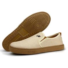 Tênis Polo Sliper Casual Masculino Moderno E Confortavél-Masculino