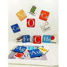 Jogo da memória Elementos químicos 15 pares