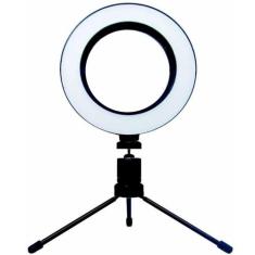 Iluminador Ring Light 6,5 Polegadas Gv Brasil Com Tripé Tp-3801 30225