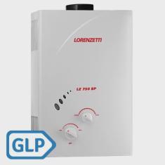 Aquecedor a Gás glp Exaustão Natural LZ750 bp - Lorenzetti (gas de botijão)