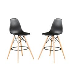 Kit de 2 Banquetas Eames Charles Eiffel Trevisul