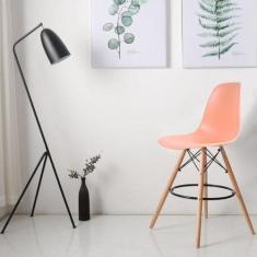 Banqueta Alta com Encosto Eames DSW - Empório...