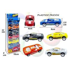 Brinquedo kit carrinho miniatura com 6 peças - toys