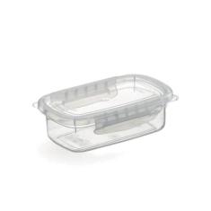 Pote Raso Médio Com Travas 500 Ml - Nitron, Transparente