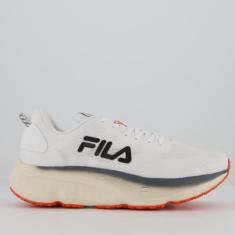 Fila Tenis Maxximus Masculino, Branco/Laranja/Preto, 41