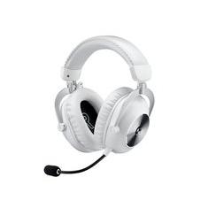 Headset Gamer Sem Fio Logitech G Pro X 2 Lightspeed, Driver 50mm, Bluetooth, USB e 3.5mm, para PC, Playstation e Switch, Branco - 981-001268