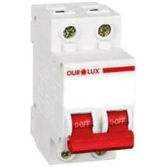 Disjuntor Bipolar 16A Ourolux