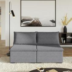 Sofá Modular 2 Lugares Zen CabeCasa MadeiraOriginals - CabeCasa Madeir