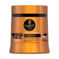 Máscara De Tratamento Infusão De Óleos Para Nutrição Haskell 500g