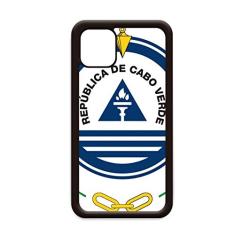 Capa com emblema nacional de Cabo Verde para iPhone 12 Pro Max para Apple Mini Mobile Case Shell