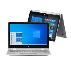 Notebook Legacy Air 2 Em 1, Com Windows 10 Home, Processador Intel® Pentium® N3700 , Memoria 4Gb Ram 64Gbflash, Dourado - Pc302 Pc302