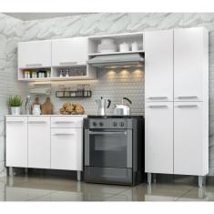 Armário Cozinha Estrela 9 Portas 1 Gav C/ Balcão