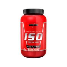 Whey Protein Isolado Integralmédica  - Iso Triple Zero 907g Morango Na