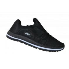 Tênis Slim Vas F1, Preto, Bco, Rosa, 37