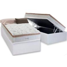 Conjunto Bau + Colchão Toronto 88x188x75