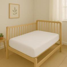 Lençol de Berço Avulso 400 Fios Com Elástico 100% algodao - Rafaloro, 