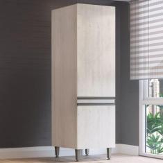 Paneleiro Greta 2 Portas Crema - Irm Móveis, Bege, Moderno