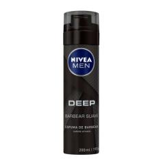 Espuma De Barbear Nivea Deep Black 200ml