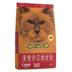 Ração Special Cat Premium Carne para Gatos Adultos - Special dog - Man