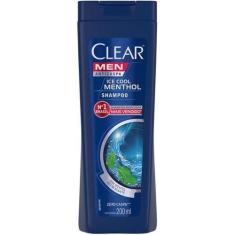 Clear Shampoo Men Anticaspa Ice Cool Menthol 200Ml