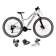 Bicicleta aro 29 Absolute Hera Feminina Shimano Altus 24V Freio a Disc