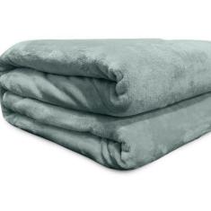 Lençol Solteiro De Plush com 02 Peças - BORGON, VERDE