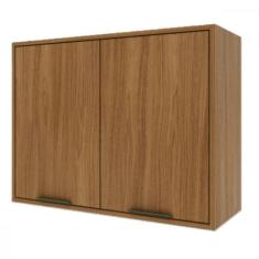 Armário Cozinha Paris 2 Portas Indekes, FREIJO