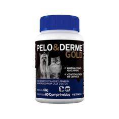 Pelo E Derme Gold 60 Comprimidos - Vetnil