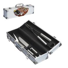 Kit Churrasco 3 Peças com Maleta em Alumínio - Art House 
