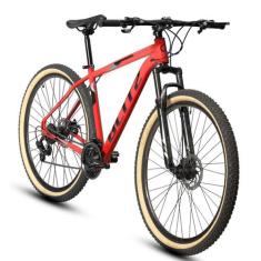 Bicicleta Aro 29 Blitz Pontal Alumínio Freio a Disco Câmbio Shimano 21