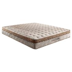 Colchão Casal Molas Ensacadas Masterpocket Eco Linho Euro Pillow 138x188x32cm Paropas