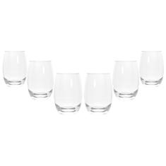 Jogo De Copos 6 Peças Aruba Transparente Sm 465Ml - Nadir