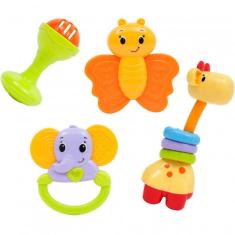 Conjunto De Chocalhos Baby Fun