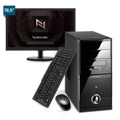Kit - Computador Neologic Home Nli83855 Amd Ryzen 5 5600G (3.9Ghz 16Mb) 8Gb Hd 1Tb + Monitor 19,5
