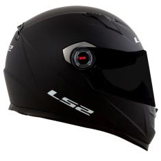 Capacete Ls2 ff358 Monocolor Preto Fosco