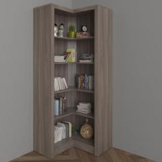 Armário de Canto Aberto com 6 Prateleira ME4132 - Tecno Mobili