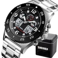Relógio Masculino Skmei 1538 Á Prova D'água Esporte Anadigital-Masculino