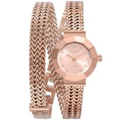 Relógio Technos Feminino Rose 5Y20Ir4J