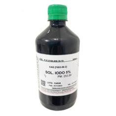 Lugol - Iodo 5% - Frasco 500ml - Dinâmica