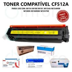 Toner Compatível Cf512a 204a Yellow M180 M180nw 0,9k - PREMIUM